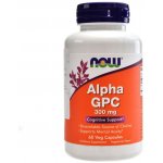 Now Foods Alpha GPC 300 mg x 60 rostlinných kapslí – Zboží Mobilmania