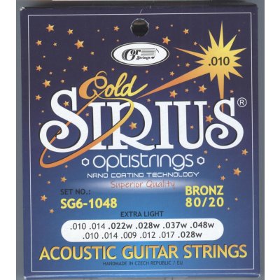 Gorstrings SIRIUS Gold SG6-1048 – Zboží Mobilmania