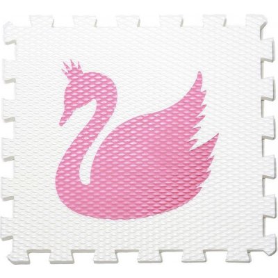 Vylen Minideckfloor Labuť bílý s růžovou labutí – Zboží Mobilmania