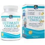 Nordic Naturals Ultimate Omega Xtra + Vitamin D3, 1480 mg + 1000 IU, Citrón, 60 softgelových kapslí – Hledejceny.cz