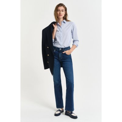GANT SLIM FLARE JEANS DARK BLUE VINTAGE – Zboží Dáma