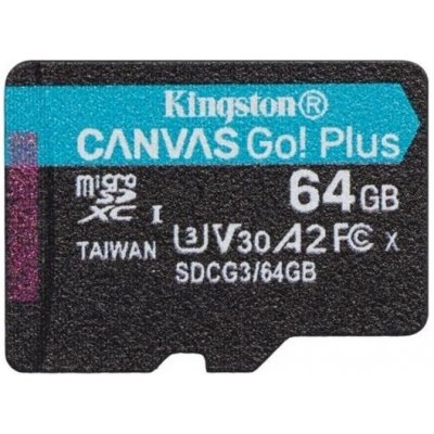Paměťová karta Kingston microSD U3 64GB (KNMICROSD64)