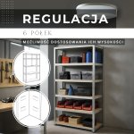 Springos Regál 225 x 110 x 50 cm HA5213 – Zboží Dáma