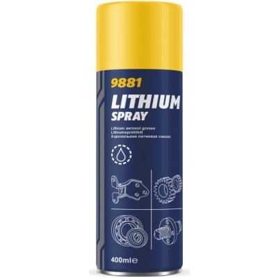 Mannol Lithium Spray 400 ml – Zbozi.Blesk.cz
