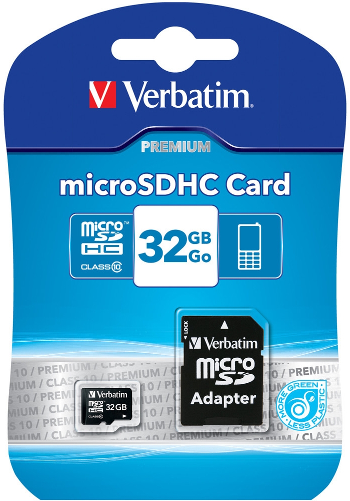 VERBATIM MicroSDHC 32 GB 44083