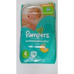 Pampers Active Baby 4 76 ks – Hledejceny.cz