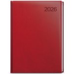 Tomáš Vivella A4 Týdenní 2026 bordó – Zboží Mobilmania