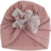 Kojenecká čepice Mamatti Bavlněný turban mauve