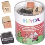 HEYDA Dřevěná razítka vánoce – Zboží Mobilmania
