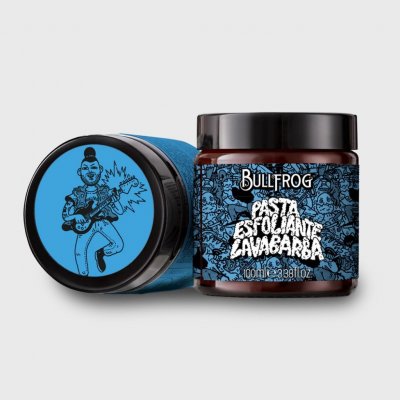 Bullfrog Rocker Bro exfoliační čisticí pasta na vousy 100 ml – Zbozi.Blesk.cz