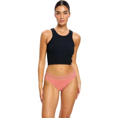 Modibodi menstruační kalhotky Hi Waist Bikini Light Dusky Coral – Hledejceny.cz