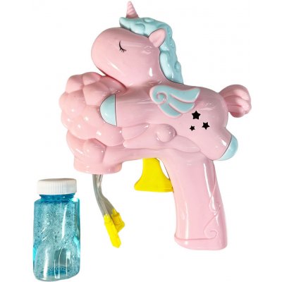 DQ Bublifuková pistole jednorožec růžová – Zbozi.Blesk.cz