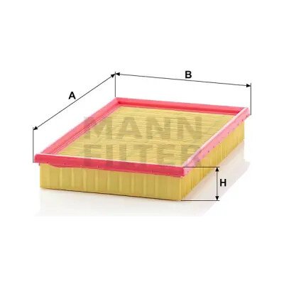 MANN FILTER Vzduchový filtr C 2991/1 – Hledejceny.cz
