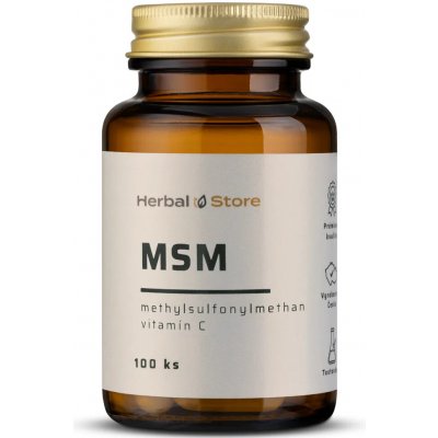 MSM kapsle s Vitamínem C 100 kapslí – Hledejceny.cz
