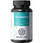 Nature Love Hyaluron kyselina hyaluronová + Zinek 60 kapslí – Hledejceny.cz