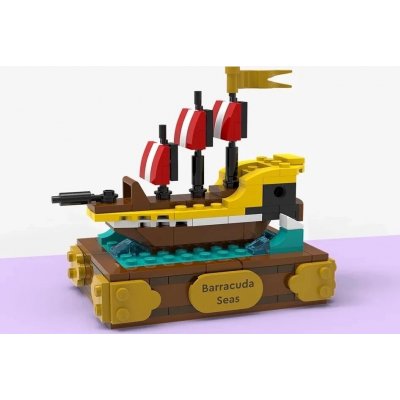 LEGO® Promotional 6550800 Pirátská loď Barracuda Seas – Zboží Živě
