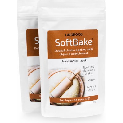 Lindroos SoftBake kypřící rostlinná vláknina v prášku 150 g