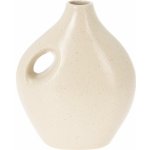 Porcelánová váza Rhonda krémová, 16 x 20 x 8,5 cm – Sleviste.cz
