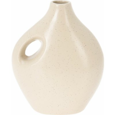 Porcelánová váza Rhonda krémová, 16 x 20 x 8,5 cm – Sleviste.cz