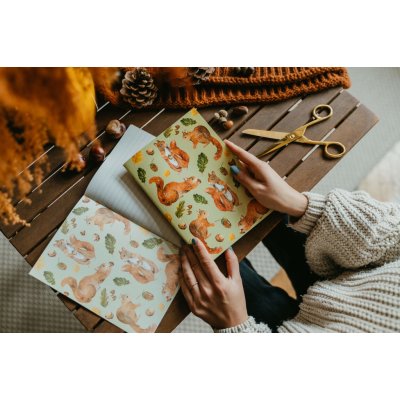 ePiPí sešit A5 Veverky Linky – Zboží Dáma