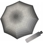 Doppler Fiber Magic Black&White Traced dámský plně automatický deštník černý – Hledejceny.cz