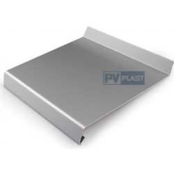 PV Plast venkovní hliníkový parapet ohýbaný 1,4 mm 210 mm