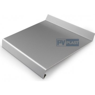 PV Plast venkovní hliníkový parapet ohýbaný 1,4 mm 150 mm – Sleviste.cz