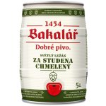 Bakalář ležák za studena chmelený 12° 5,2% 5 l (sud) – Sleviste.cz