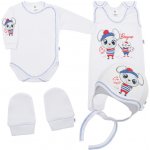 New Baby Kojenecké tepláčky a mikinka Sebastian Sebastian Šedá – Zboží Mobilmania