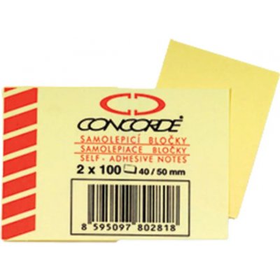 DONAU Samolepicí bloček, 50 x 50 mm, 250 listů - 6 barev – Hledejceny.cz
