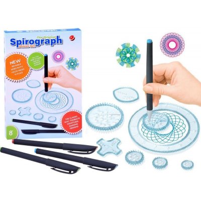 PIXINO Set kreslících šablon spirograf – Zboží Dáma