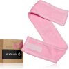 Gumička do vlasů BrushArt Home Salon Headband kosmetická čelenka Pink