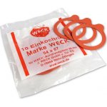 Gumové kroužky na patentní sklenice - 160 ml, ø 54/67mm, Weck, 10 ks – Zboží Dáma