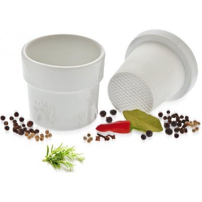 Küchenprofi Porcelánový hmoždíř na bylinky 9 cm bílý – Zboží Dáma Küchenprofi Porcelánový hmoždíř na bylinky 9 cm bílý – Zboží Dáma