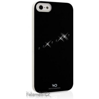 Pouzdro White Diamonds SASH iPhone 5 / 5S / SE, s krystaly Swarovski černé – Zboží Mobilmania