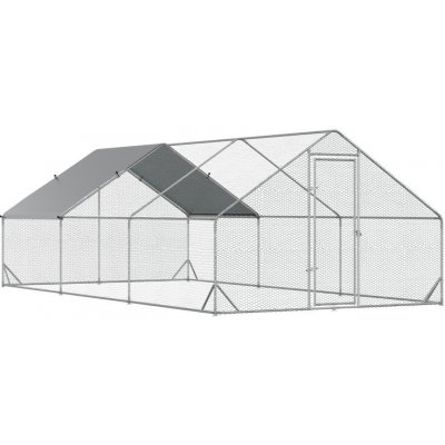 Goleto Venkovní klec se střechou 3 x 6 x 2 m – Zboží Mobilmania