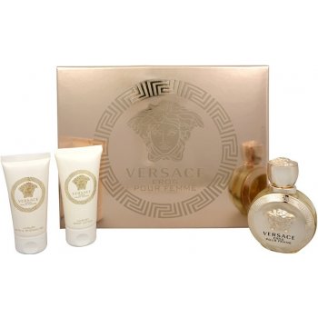 Versace Eros pour Femme EDP 50 ml + tělové mléko 50 ml + sprchový gel 50 ml dárková sada