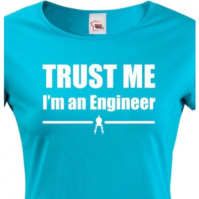 Bezvatriko.cz Canvas 208047 Trust me I´m an engineer Modrá – Hledejceny.cz