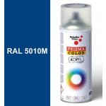 Schuller Eh'klar Prisma Color 91325 RAL 5010M Sprej modrý matný 400 ml, odstín barva enciánová modrá matná