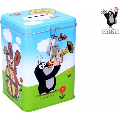 Wiky Plechová pokladnička velká Krtek – Sleviste.cz