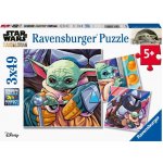 RAVENSBURGER Star Wars: Mandalorian 3x49 dílků – Zboží Dáma