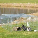 Trixie Pozinkovaná venkovní ohrada pro králíky a morčata 216 x 65 x 116 cm – Zboží Mobilmania