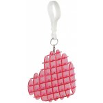 Přívěsek na klíče Teddies fidget srdce měnící tvar antistresový plast 6cm v krabičce 6x6 5cm – Hledejceny.cz