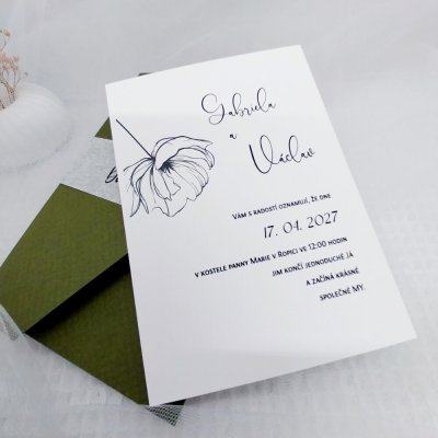 Svatební oznámení Vlčí mák 1 – Hledejceny.cz