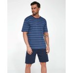 Cornette 338 pánské pyžamo krátké pruhované – Sleviste.cz