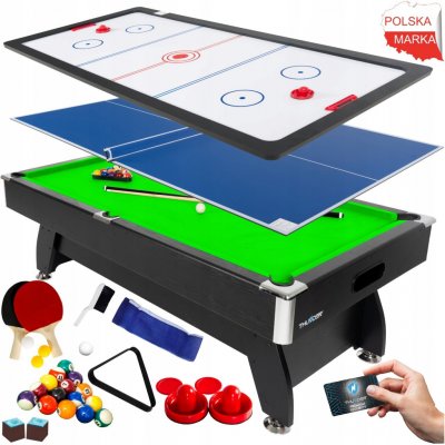 Thunder BOLD-BLACK-8FT-HOCEKY-PING Pool 8 ft – Zboží Živě