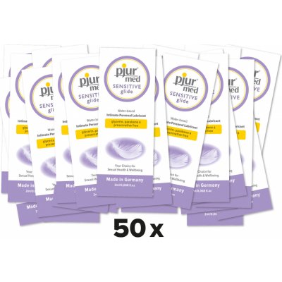 Pjur Med Sensitive Glide 50x2 ml – Hledejceny.cz