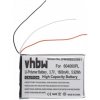 Baterie k GPS VHBW Baterie pro Becker Ready 70 / Professional 70 / Transit 70, 1600 mAh - neoriginální