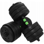 Sportvida Bitumenové činky nastavitelné 2 x 20 kg – Zboží Mobilmania