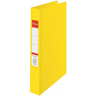 ESSELTE Pořadač 2 kroužkový A4, 35 mm, žlutý – Zboží Mobilmania